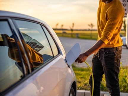 Electric car charging